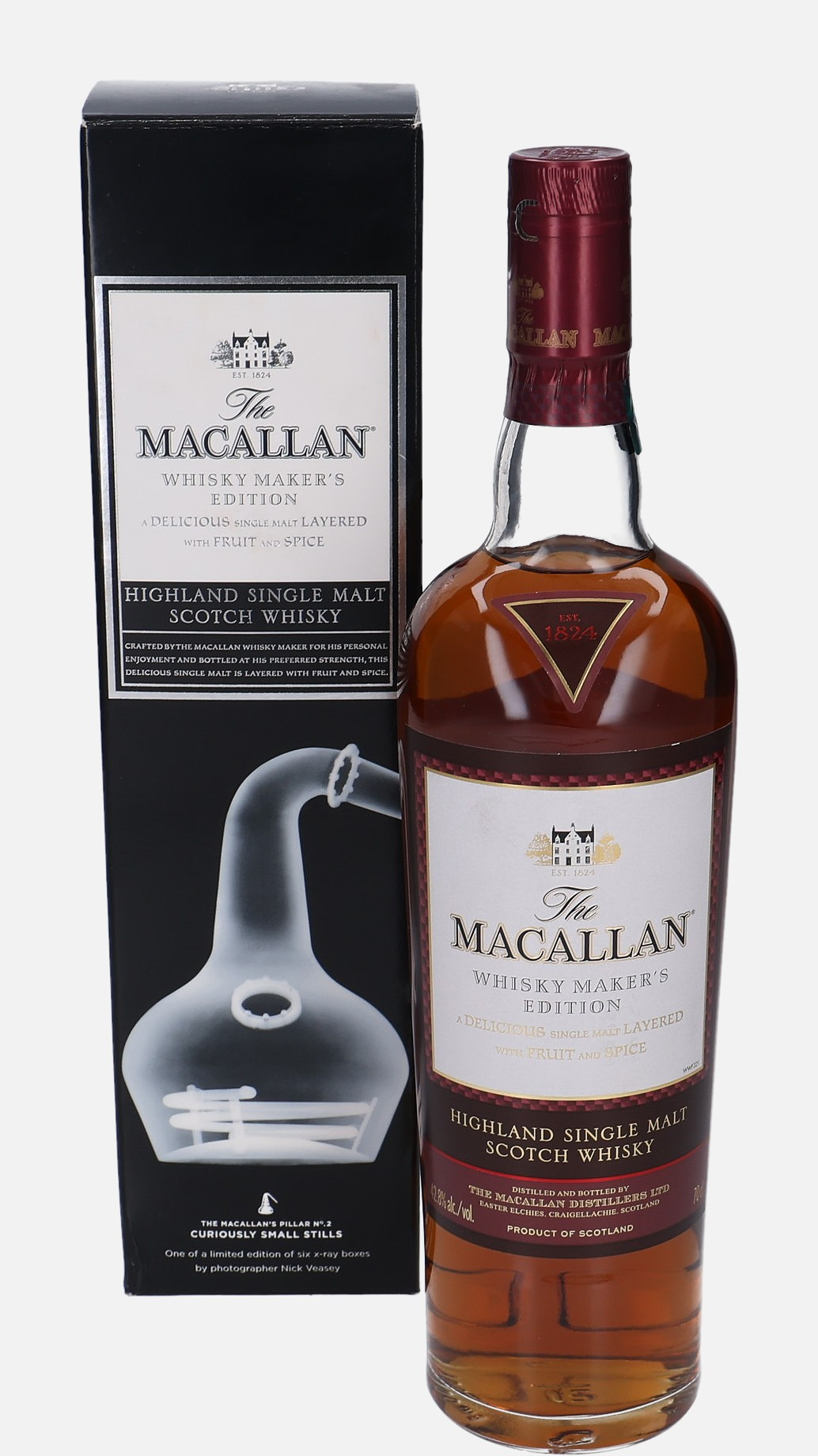 Macallan Whisky Maker’s Edition, Original Bottling Highland Single Malt Scotch Whisky 42.8% Vol, 700 ml Uncategorized 