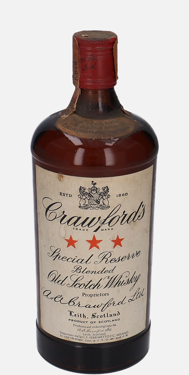 Crawford’s Special Reserve Blended Old Scotch Whisky 40% Vol, 750 ml Uncategorized 