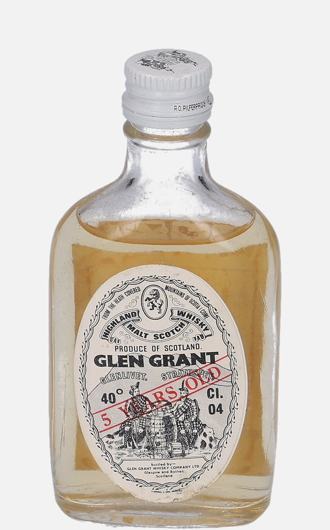Glen Grant Original Bottling 5 years old Highland Malt Scotch Whisky 40% Vol, 40 ml Uncategorized 