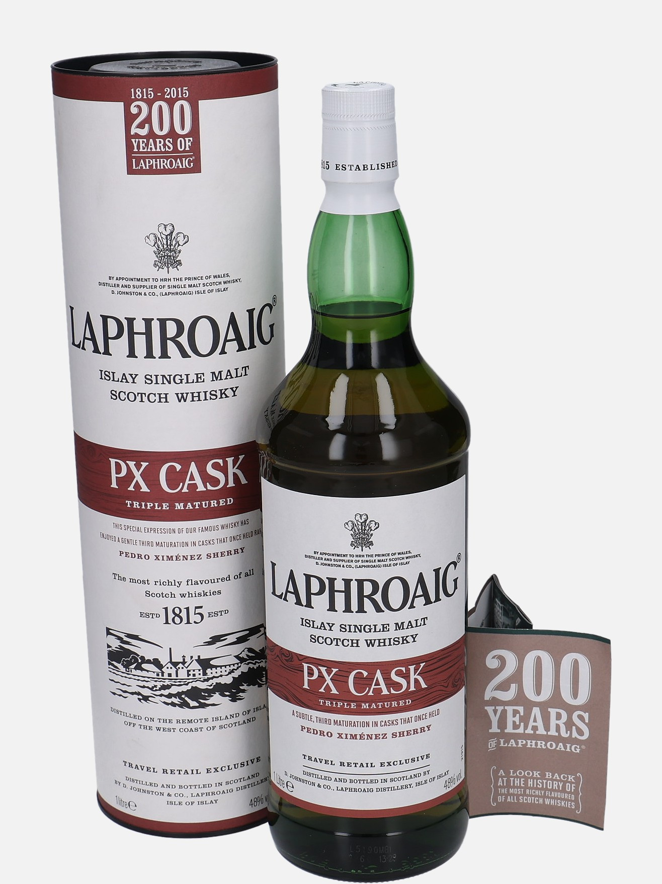 Laphroaig PX Cask, Original Bottling Islay Single Malt Scotch Whisky Matured in Pedro Ximénez 48% Vol, 1000 ml Uncategorized 