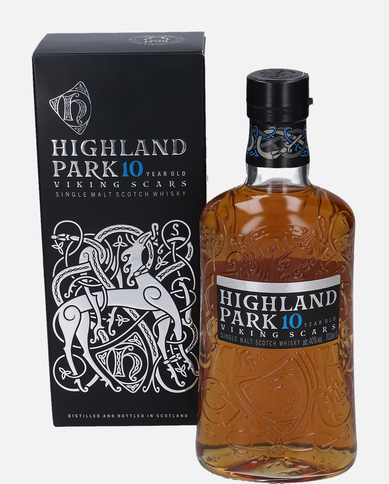 Highland Park Viking Scars, Original Bottling 10 years old Single Malt Scotch Whisky 40% Vol, 700 ml Uncategorized 