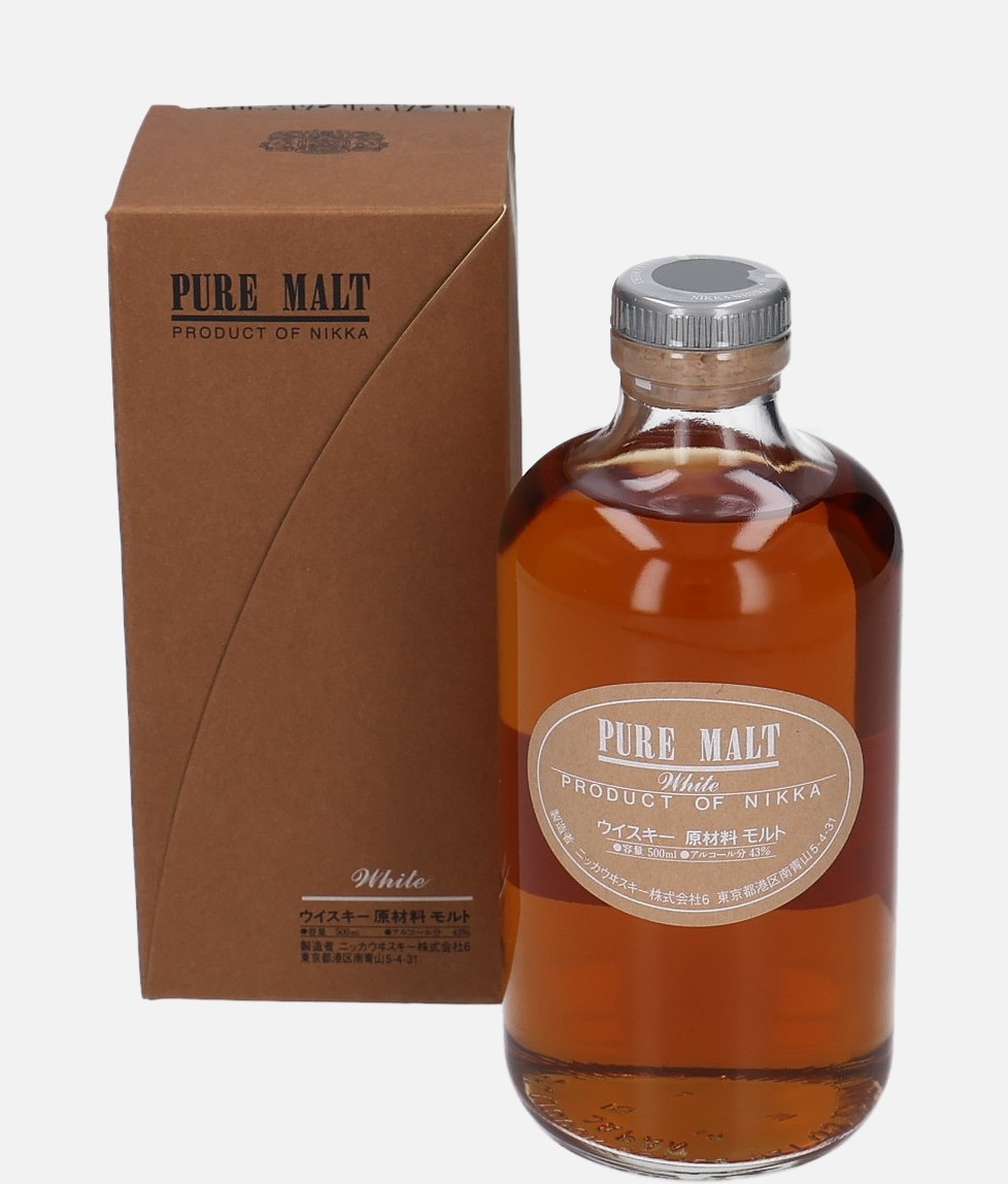 Nikka Whisky White, Original Bottling Pure Malt 43% Vol, 500 ml Uncategorized 