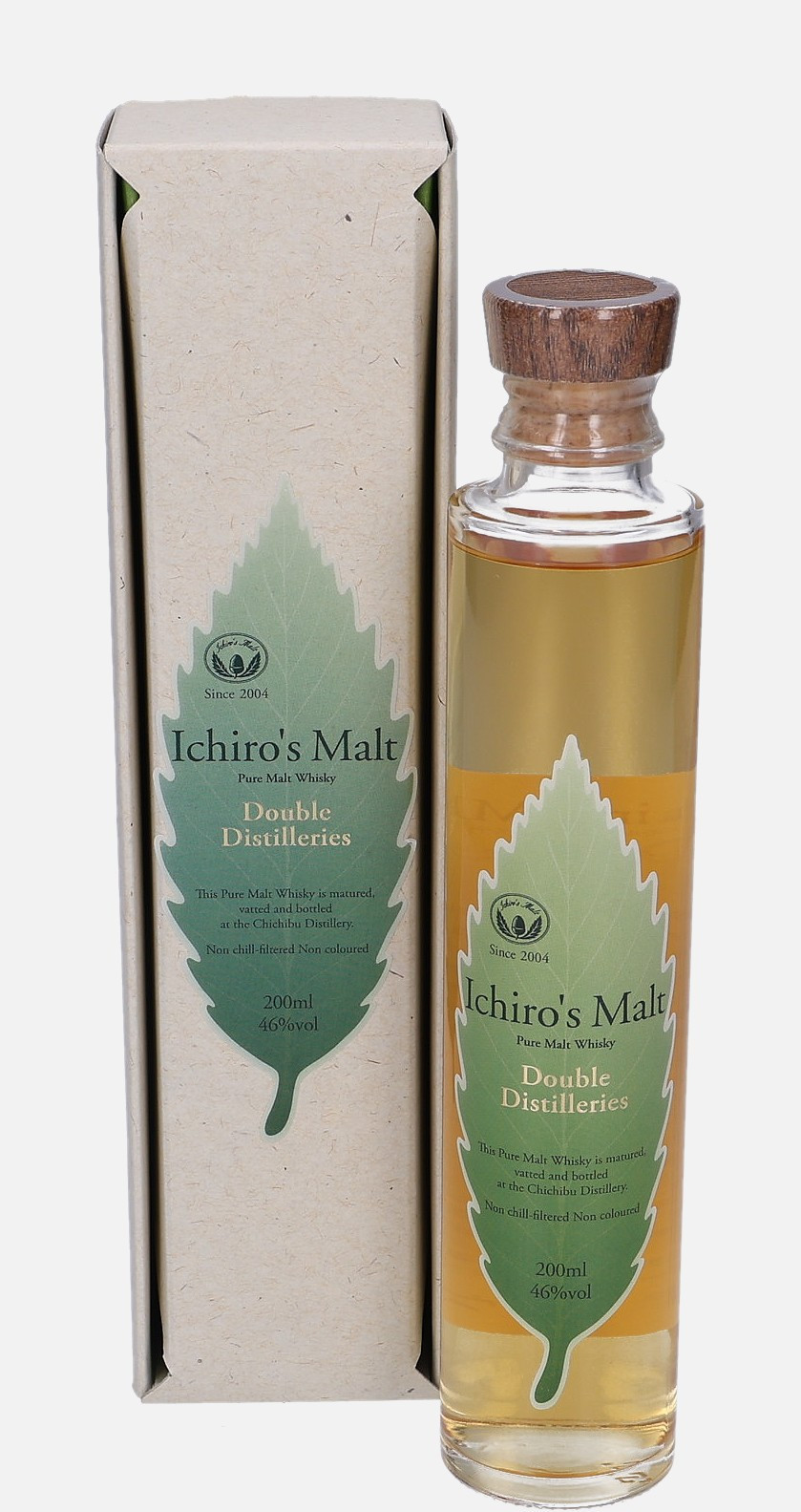 Ichiro’s Malt Double Distilleries, Original Bottling Pure Malt Whisky 46% Vol, 200 ml Uncategorized