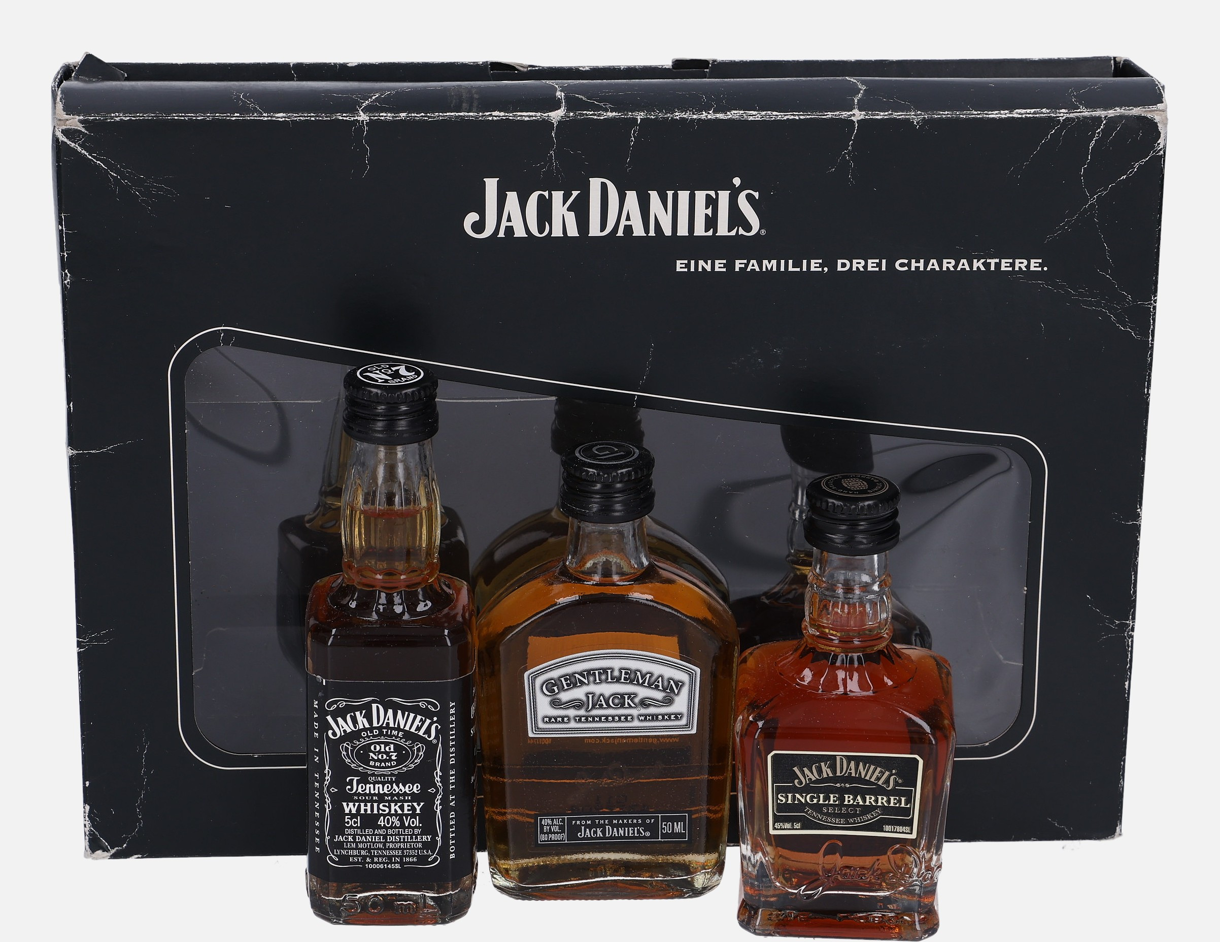 USA Jack Daniel`s Set Original Bottling Old No.7 Brand Gentleman Jack Single Barrel Select 40% Vol., 40% ALC. BY VOL. (80 PROOF), 45%Vol. 5cl, 50 ML, 5cl Uncategorized 