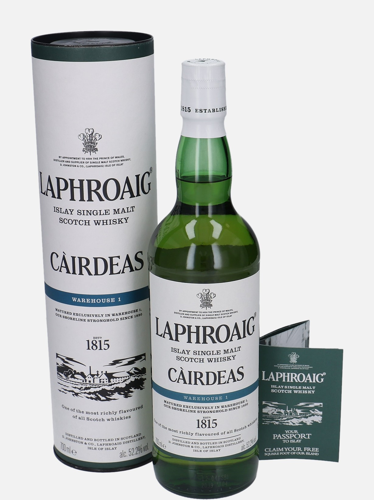 Laphroaig Càirdeas, Original Bottling b. 2022 Islay Single Malt Scotch Whisky Matured in First Fill Maker’s Mark Bourbon Cask 52.2% Vol, 700 ml Uncategorized