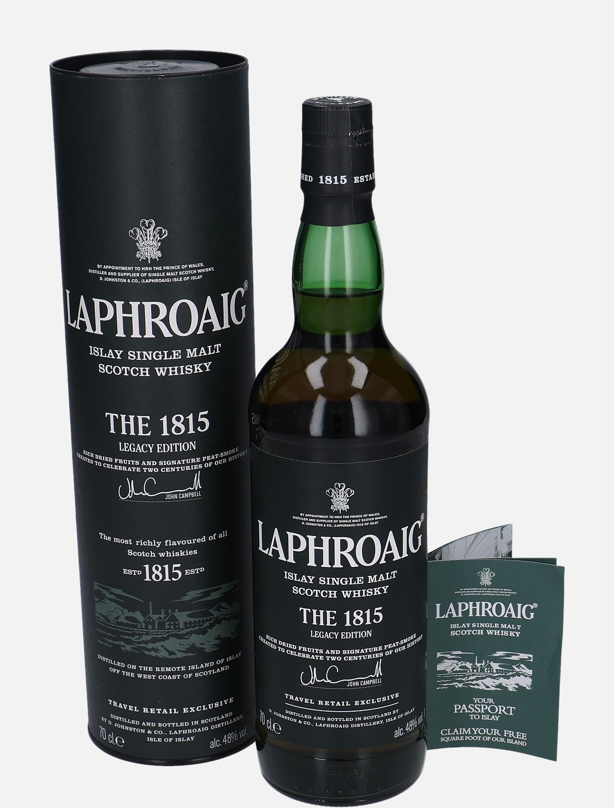 Laphroaig The 1815 Legacy Edition, Original Bottling Islay Single Malt Scotch Whisky 48% Vol, 700 ml Uncategorized
