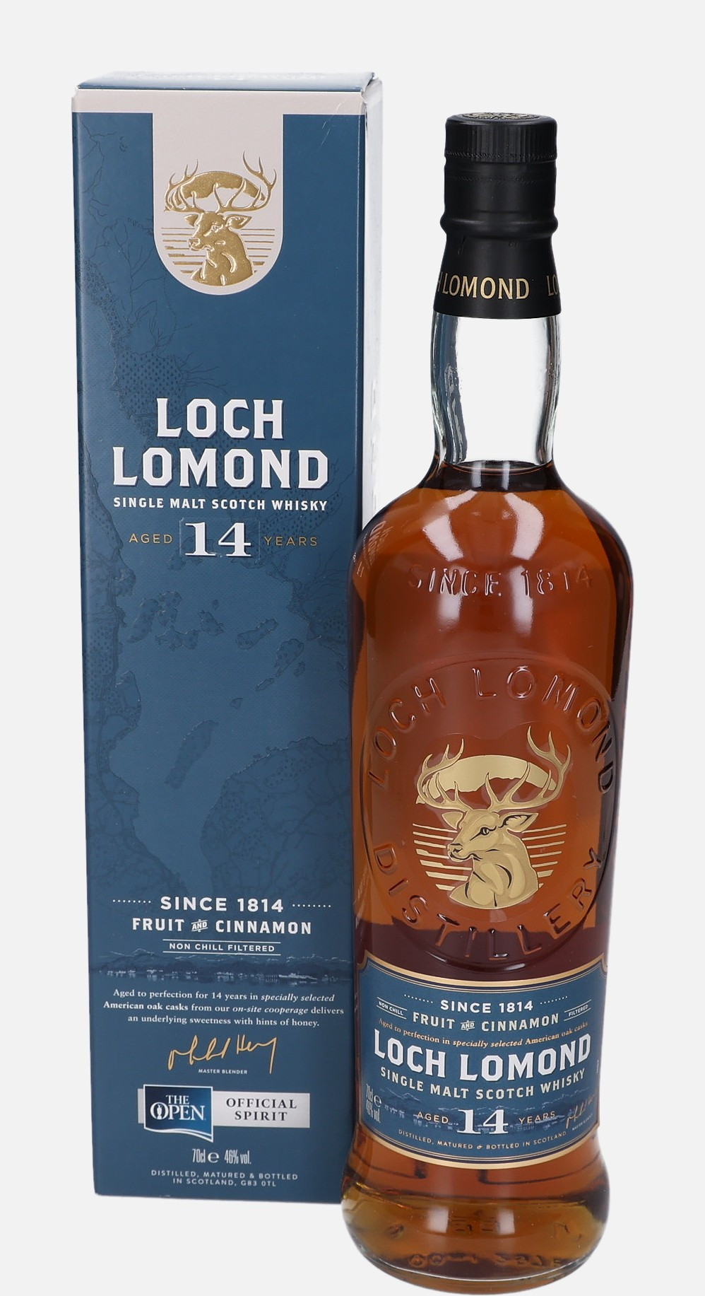 Loch Lomond Original Bottling 14 years old Single Malt Scotch Whisky Matured in American Oak 46% Vol, 700 ml Uncategorized 