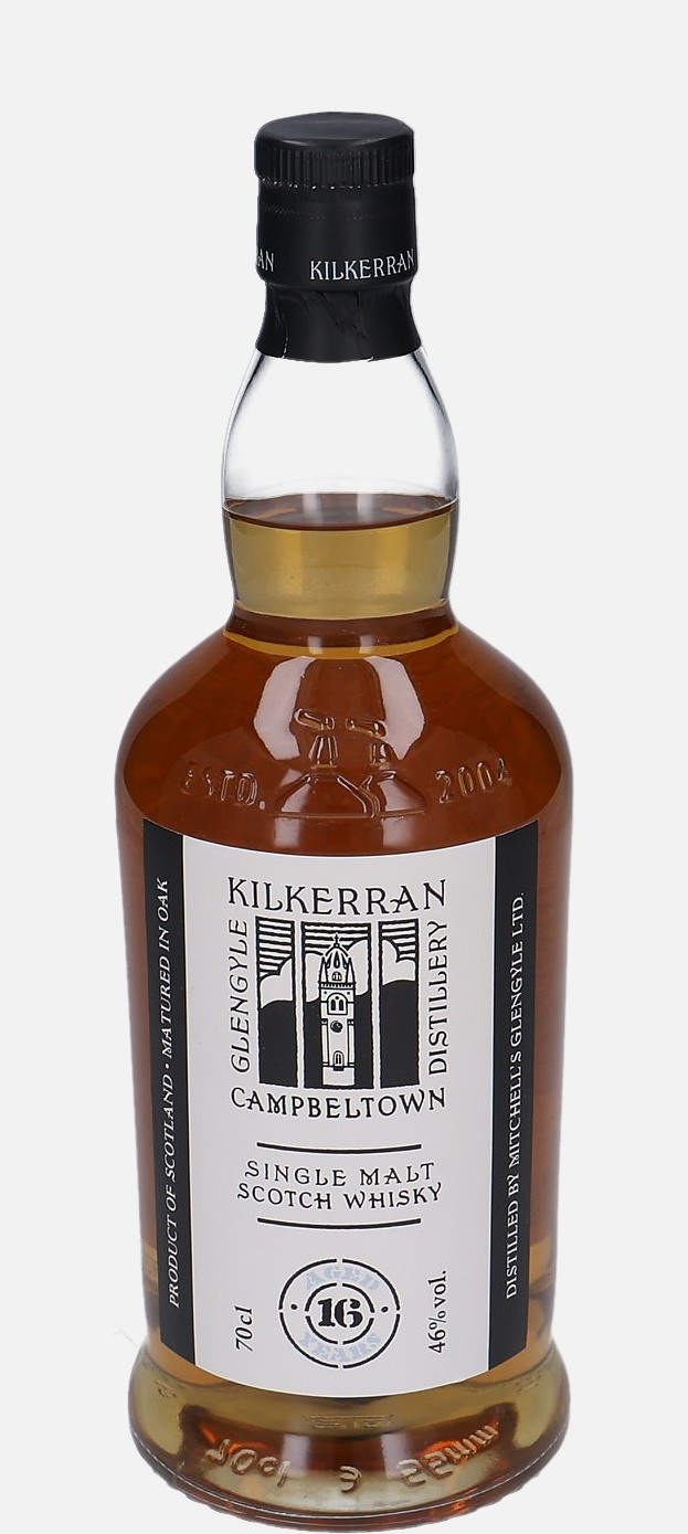 Glengyle Kilkerran, Original Bottling 16 years old Single Malt Scotch Whisky 46% Vol, 700 ml Uncategorized 