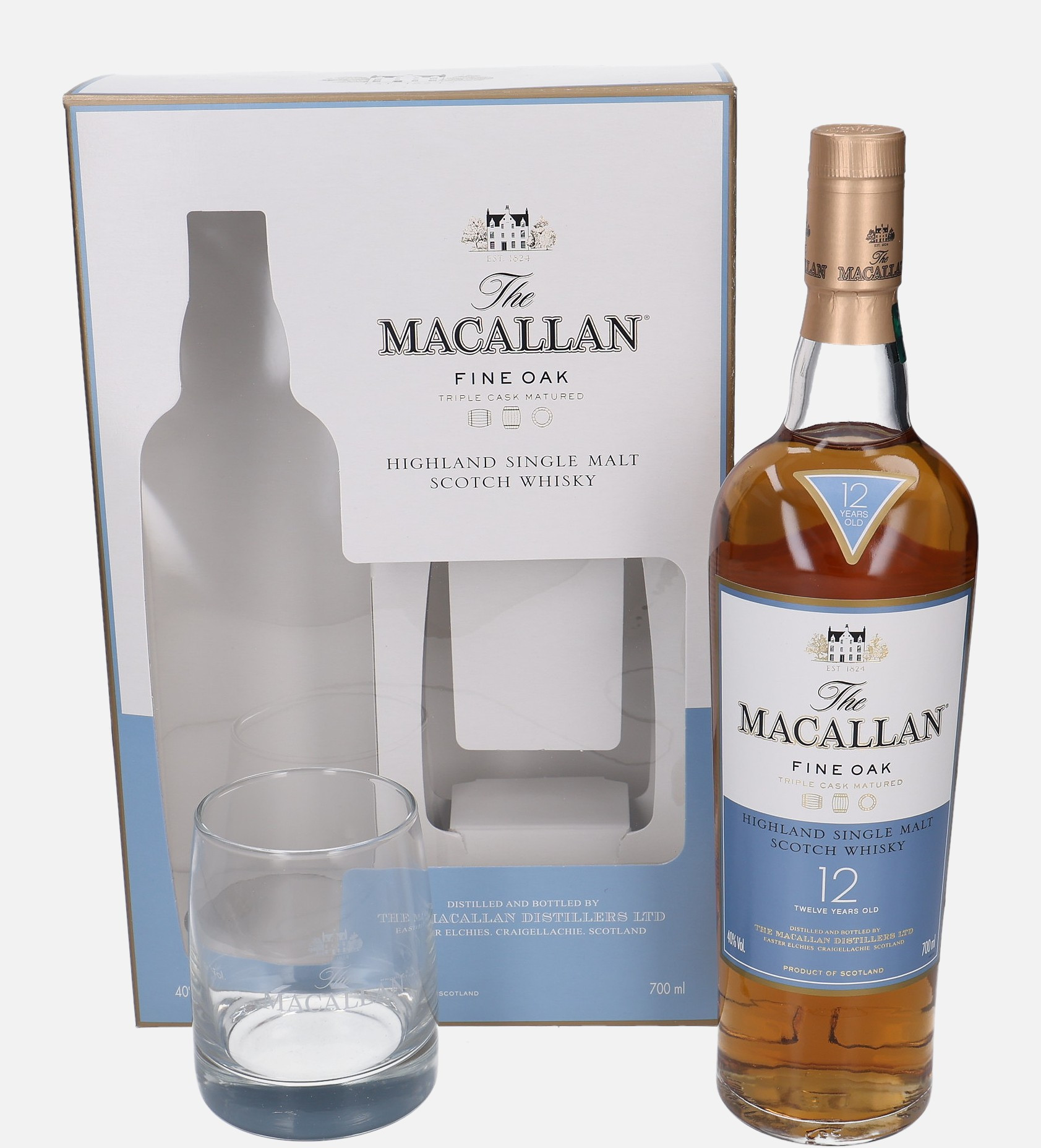 Macallan Original Bottling 12 years old Highland Single Malt Scotch Whisky 40% Vol, 700 ml Uncategorized 