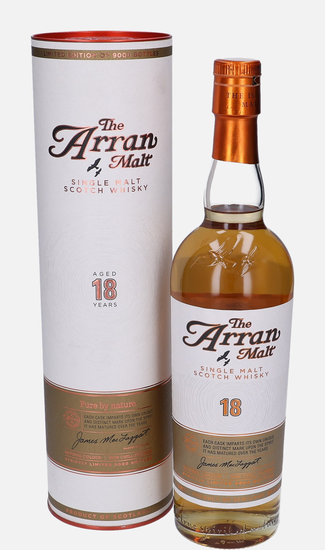 Arran Original Bottling 18 years old Single Malt Scotch Whisky Matured in Ex-Sherry Cask 46% Vol, 700 ml Uncategorized 