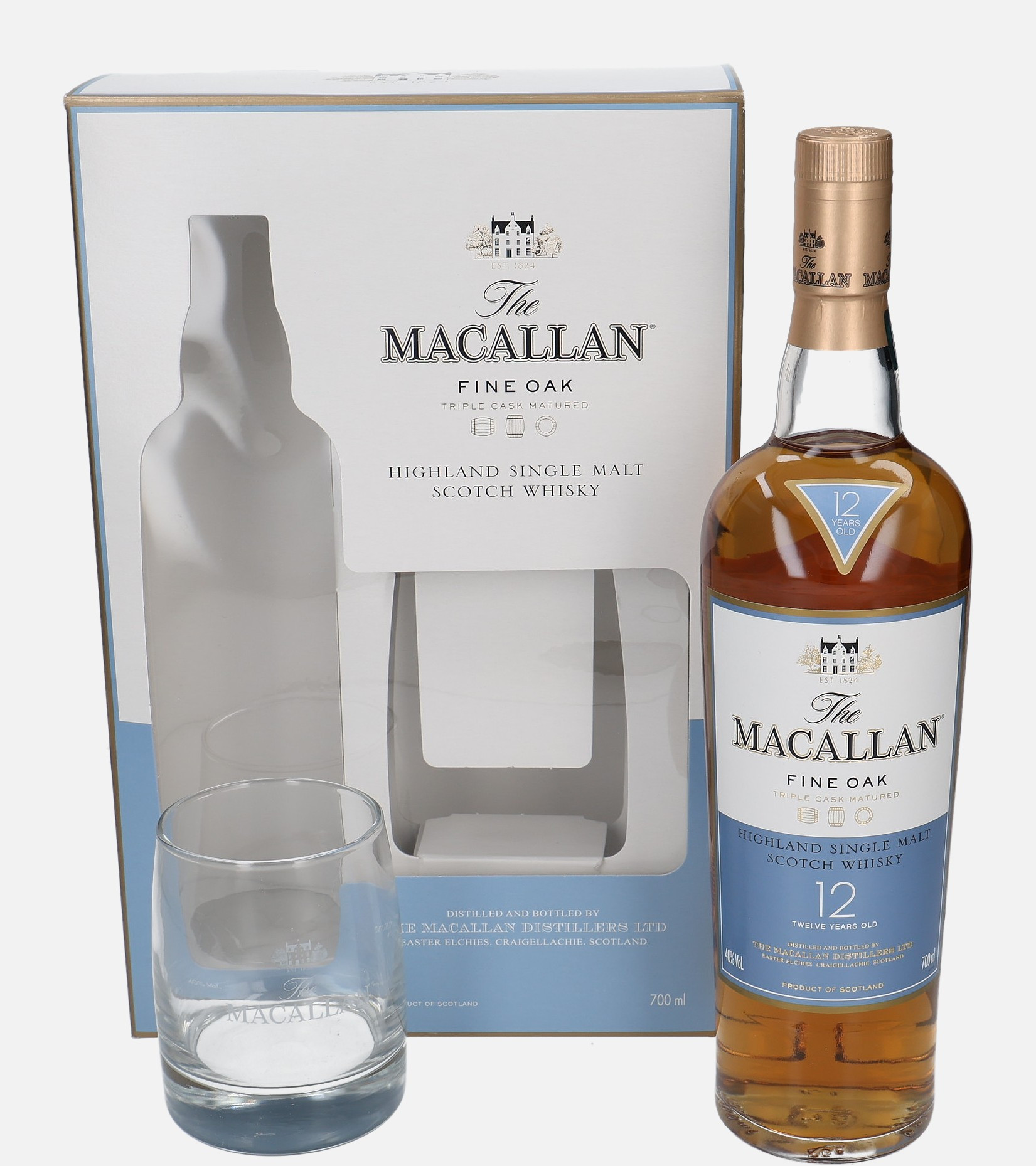 Macallan Original Bottling 12 years old Highland Single Malt Scotch Whisky 40% Vol, 700 ml Uncategorized 