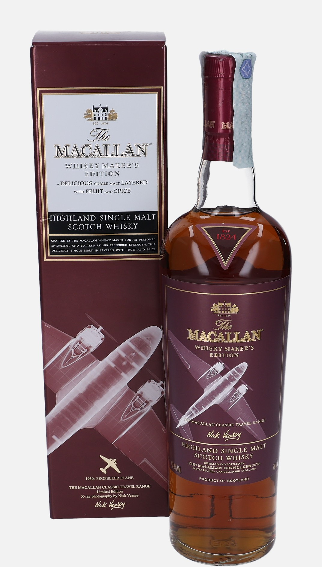 Macallan Whisky Maker’s Edition, Original Bottling Highland Single Malt Scotch Whisky 42.8% Vol, 700 ml Uncategorized 