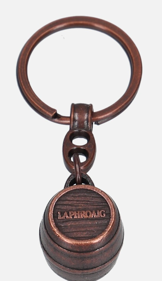 Keyring pendant Laphroaig Cask metal Uncategorized 