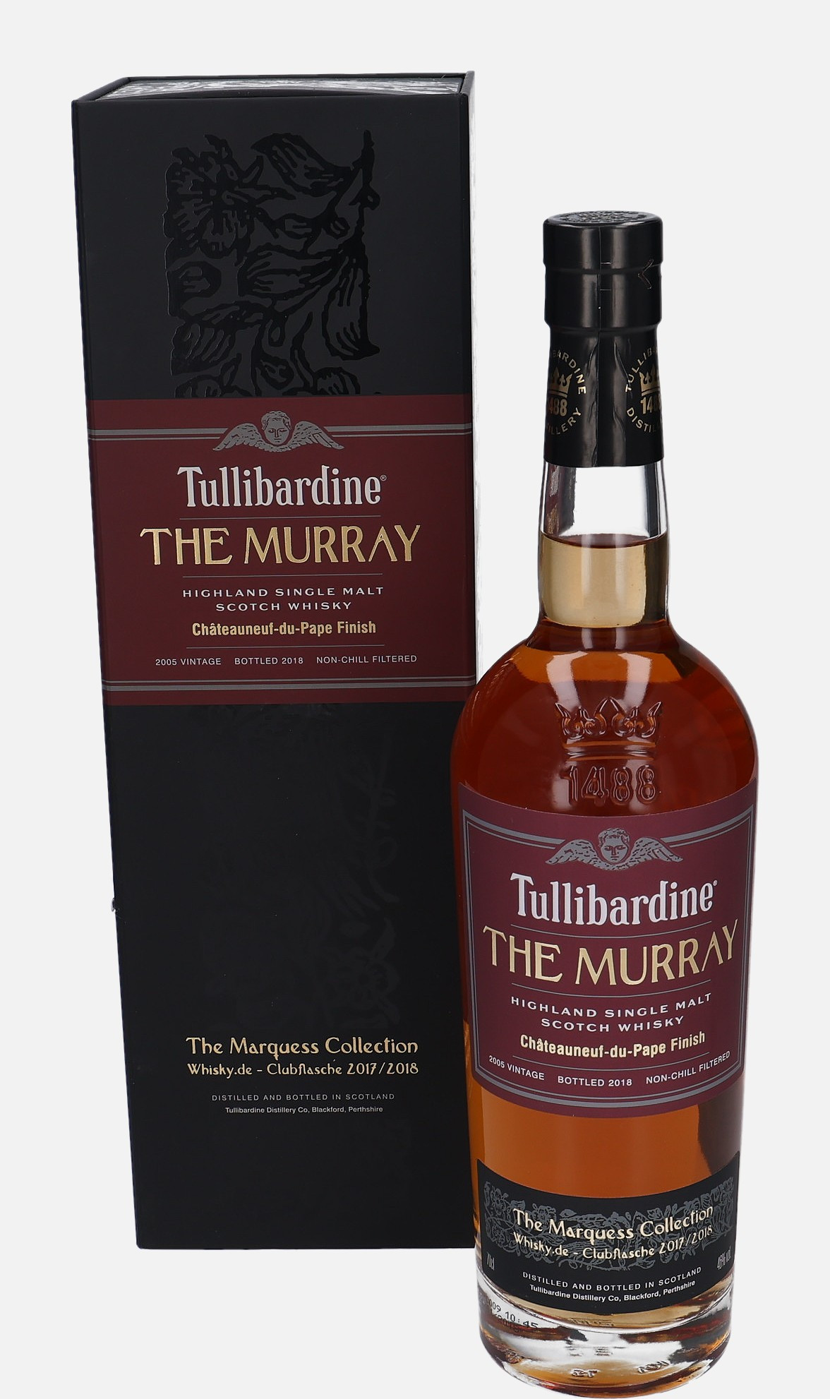 Tullibardine The Murray, Original Bottling d. 2005, b. 2018 Highland Single Malt Scotch Whisky Finished in Châteauneuf du Pape Cask 46% Vol, 700 ml Uncategorized 