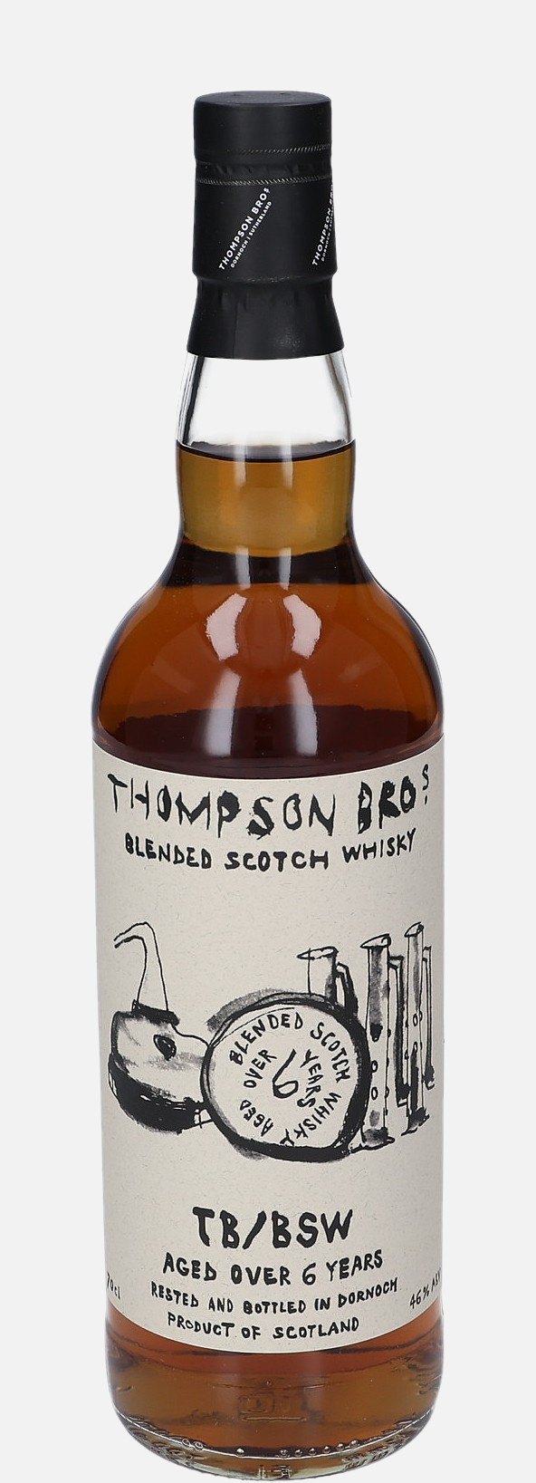 TB/BSW Thompson Bros. 6 years old Blended Scotch Whisky Matured in Sherry Casks 46% Vol, 700 ml Uncategorized 