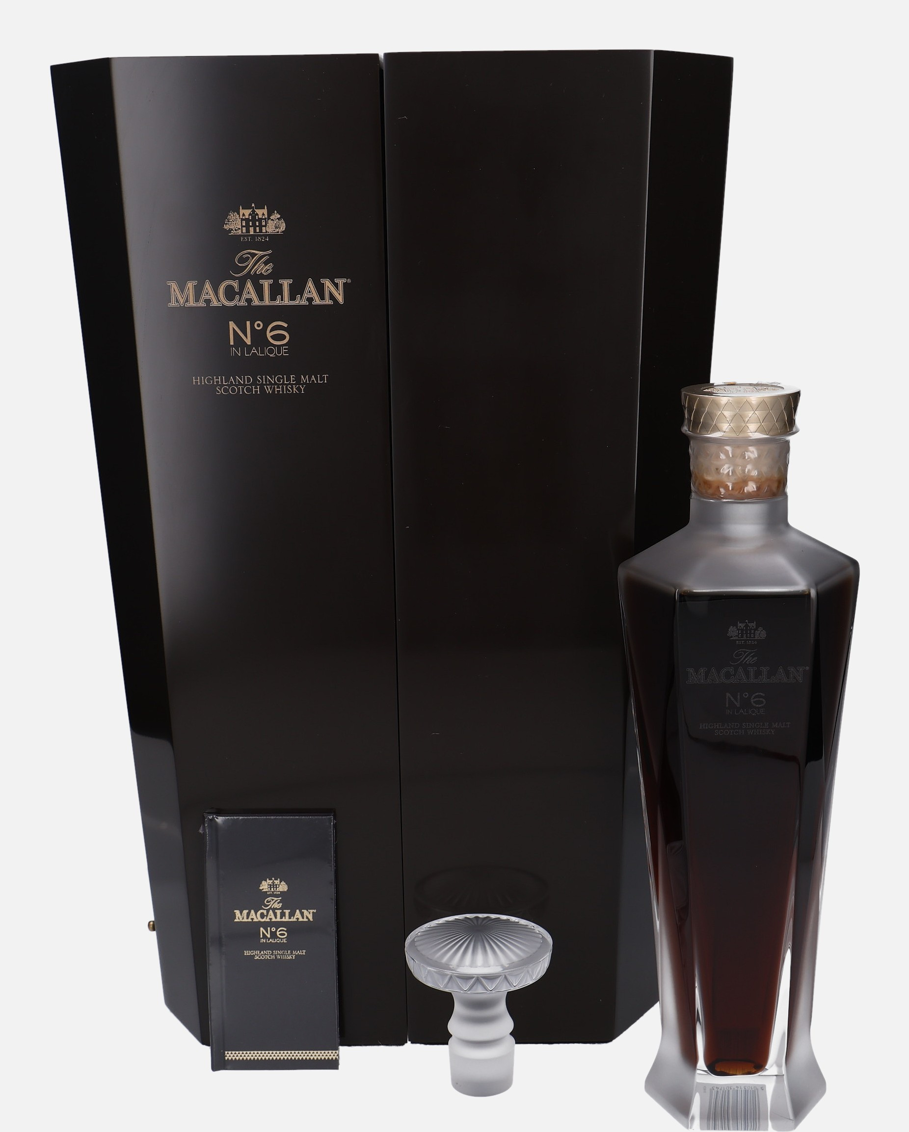Macallan No.6 in Lalique, Original Bottling Highland Single Malt Scotch Whisky 43% Vol, 700 ml Uncategorized 