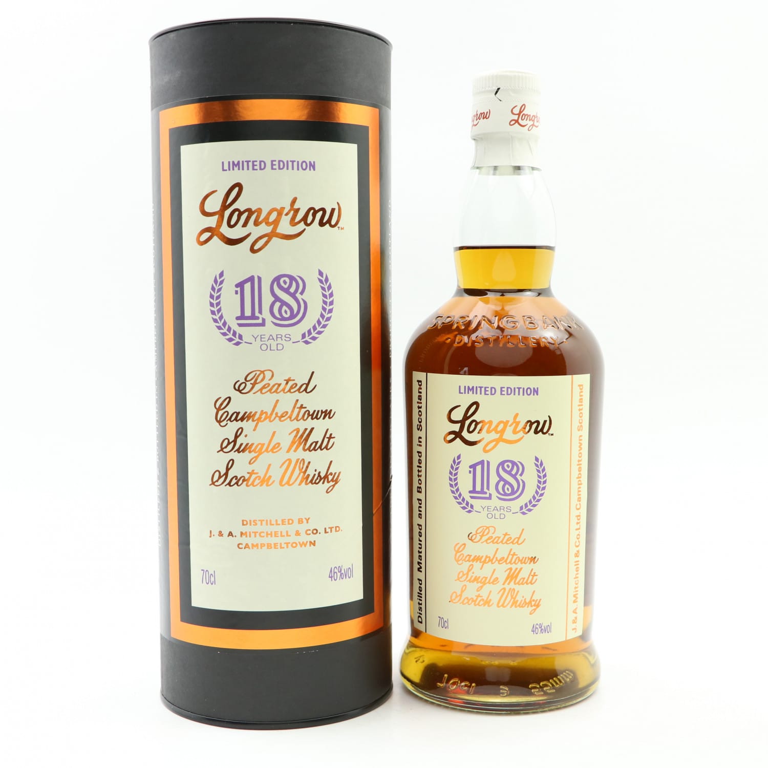 Longrow 18 Year Old Whisky 