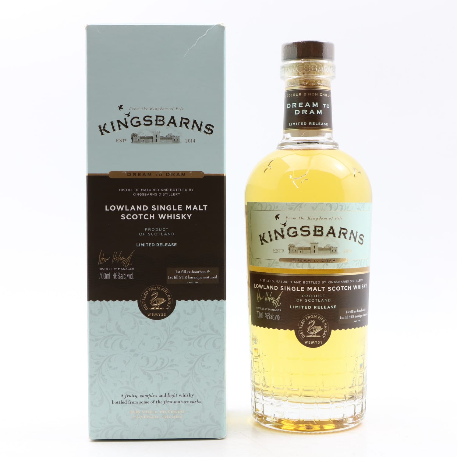 Kingsbarns Dream To Dram Limited Release Whisky 