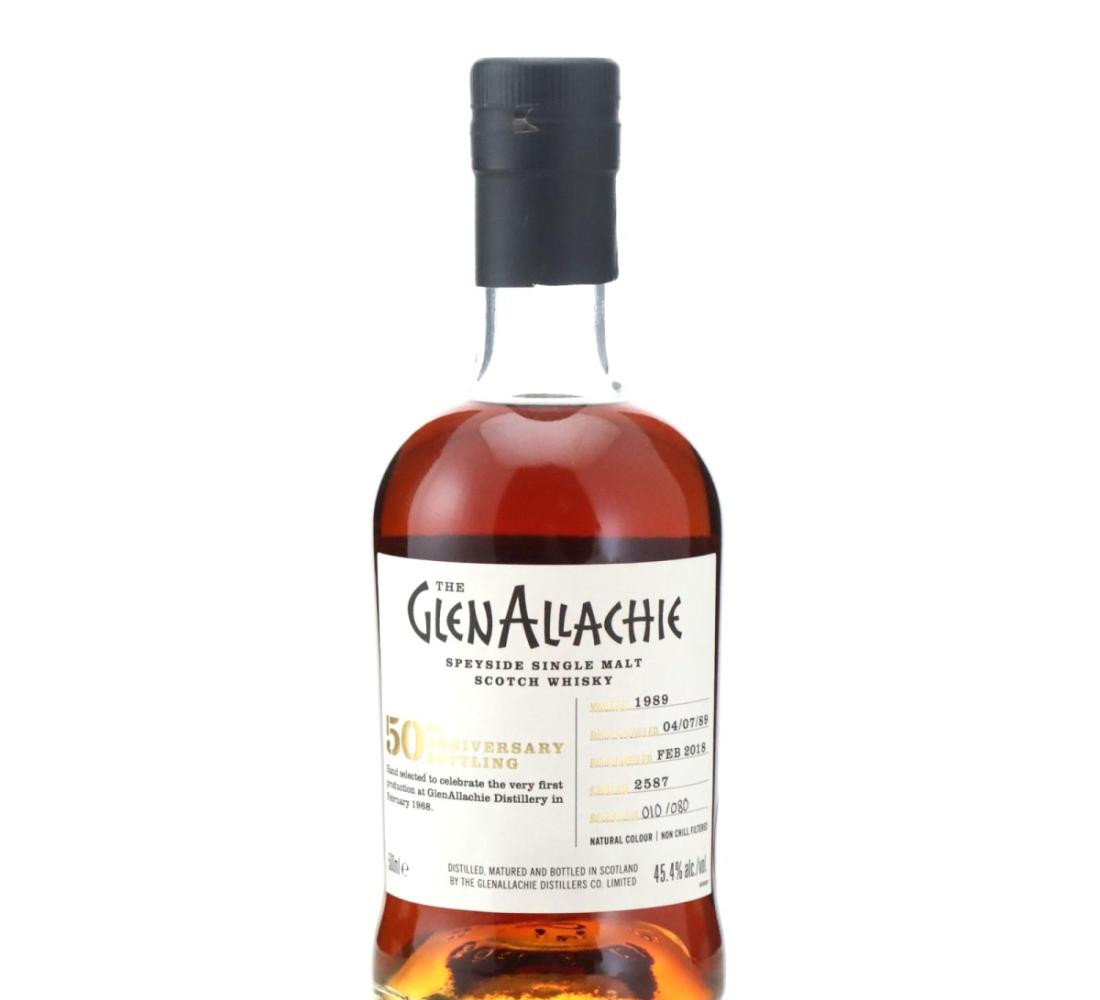 Glenallachie 1989 50th Anniversary Bottling Whisky 