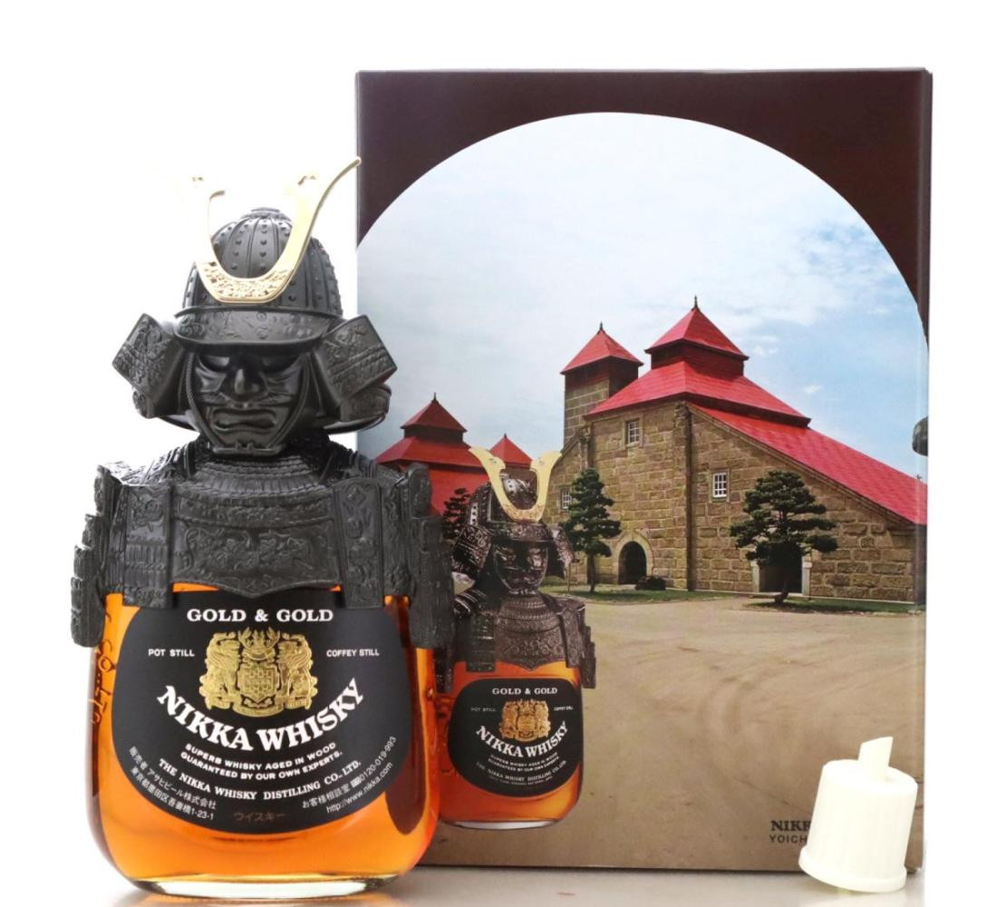 Nikka Gold and Gold Samurai Whisky 