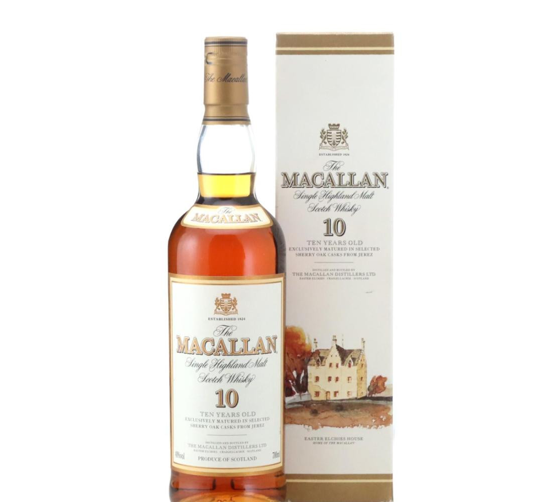 Macallan 10 Year Old Whisky 