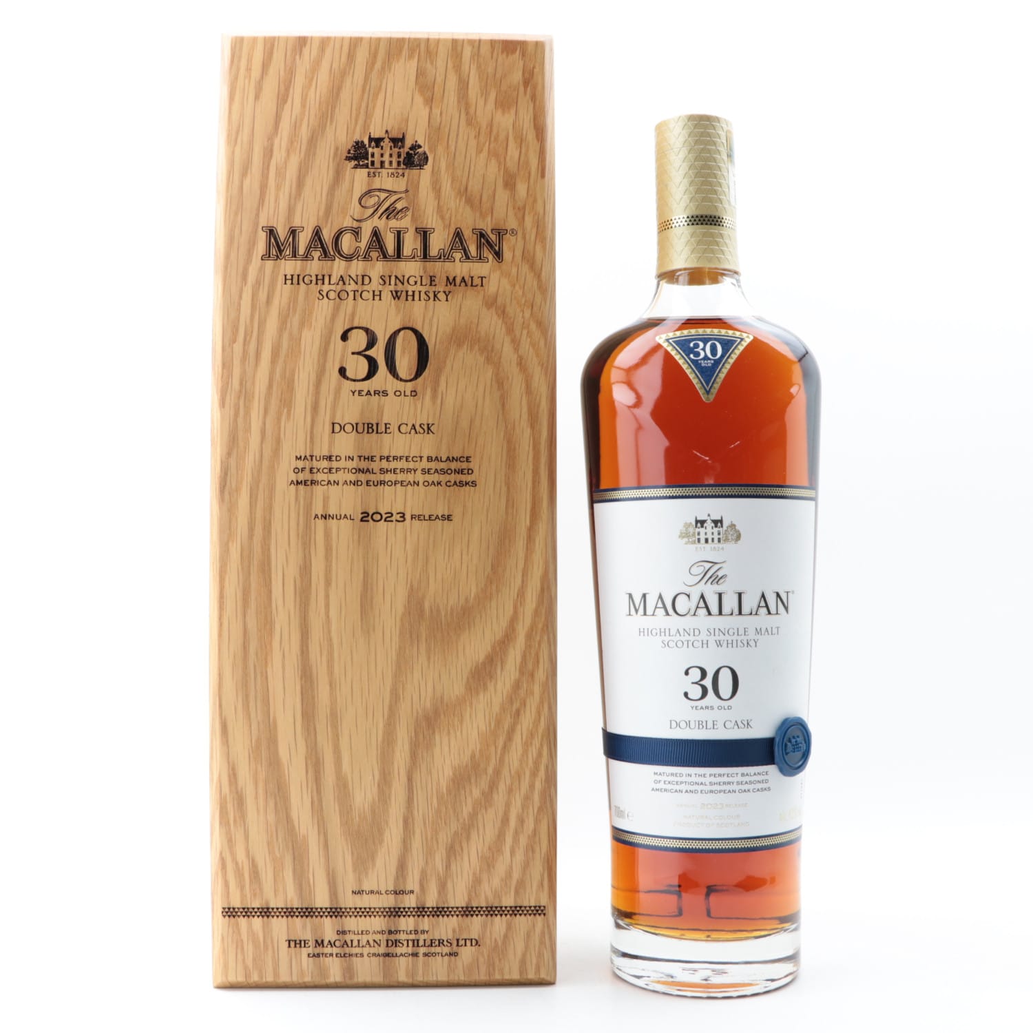 Macallan 30 Year Old Double Cask 2023 Release Whisky 