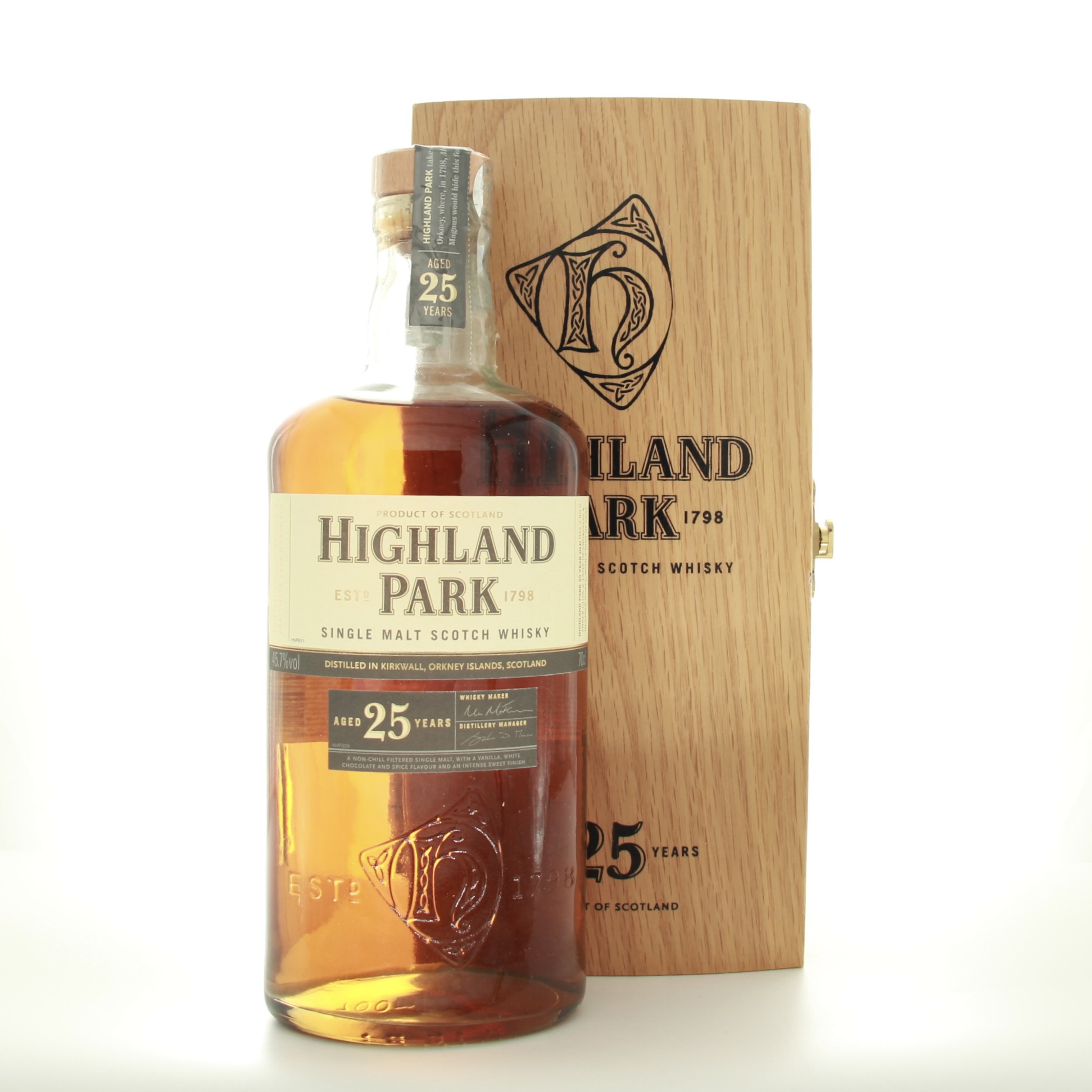 Highland Park 25 Year Old 70cl 45.7% Islands Scotland Whisky 