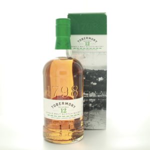 Tobermory 12 Year Old – whisky bottle