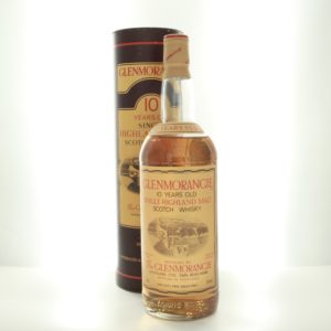 Glenmorangie 10 Years Old 90s Edition – whisky bottle