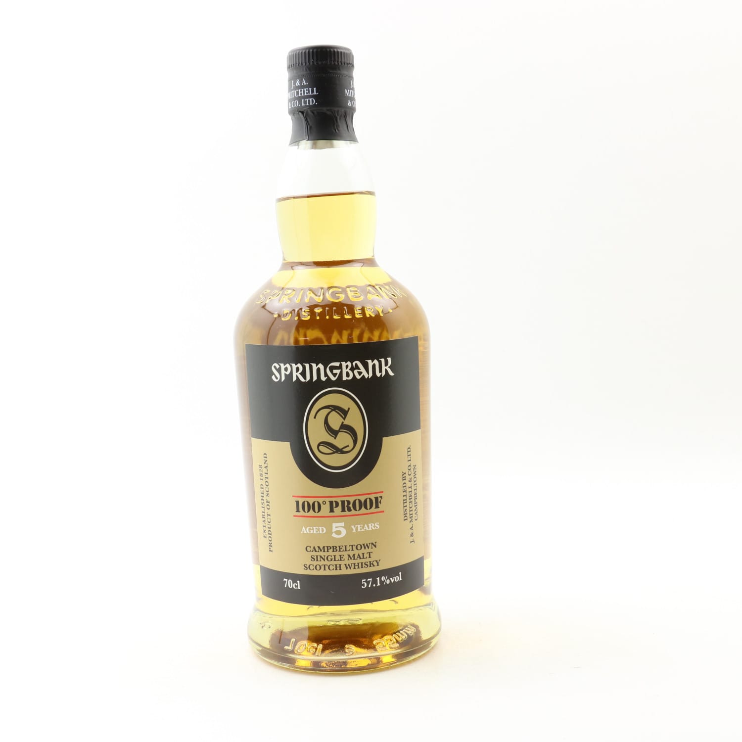 Springbank 5 Year Old 100º Proof Whisky 
