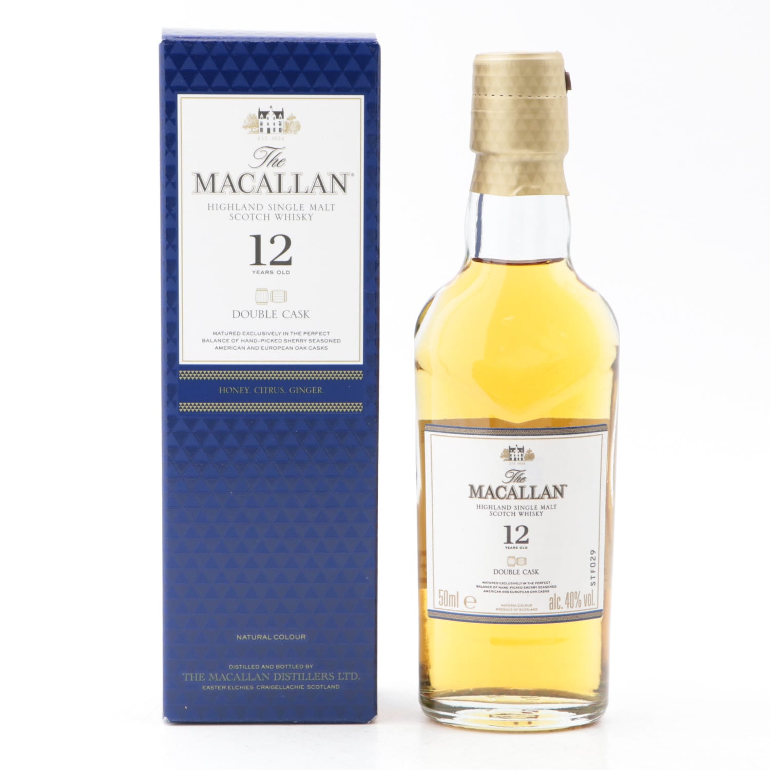 Macallan 12 Year Old Double Cask Mini 5cl Whisky 