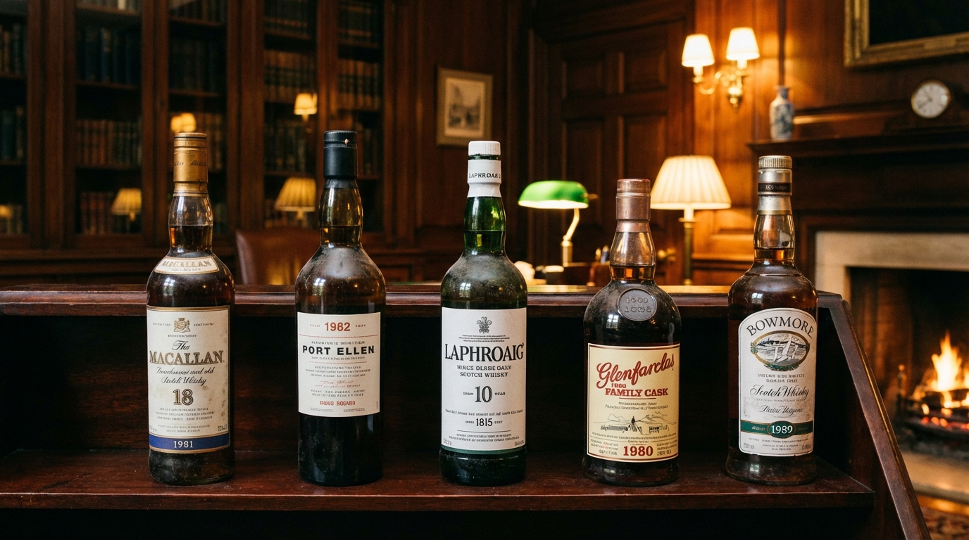 best-vintage-whiskies-1980s whisky bottle