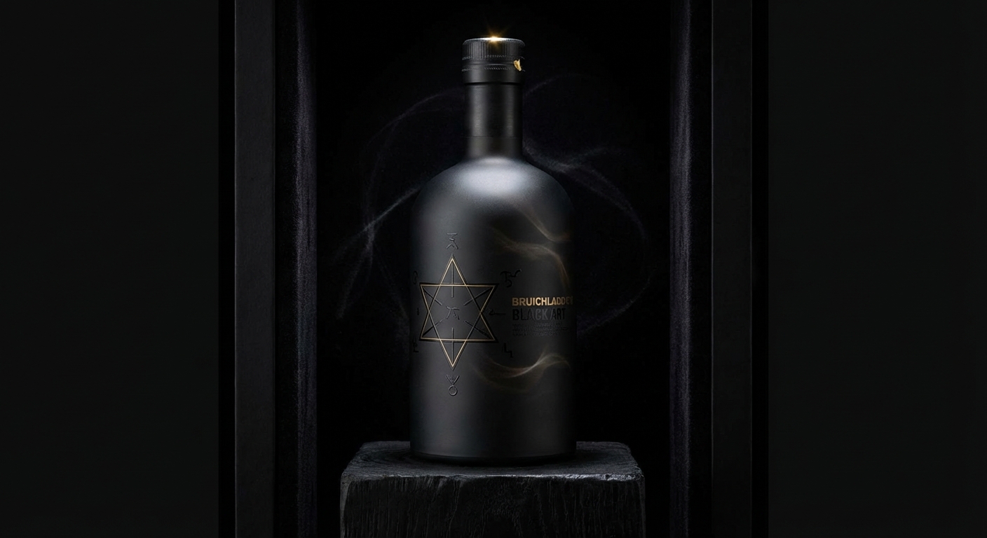 bruichladdich-black-art-series whisky bottle