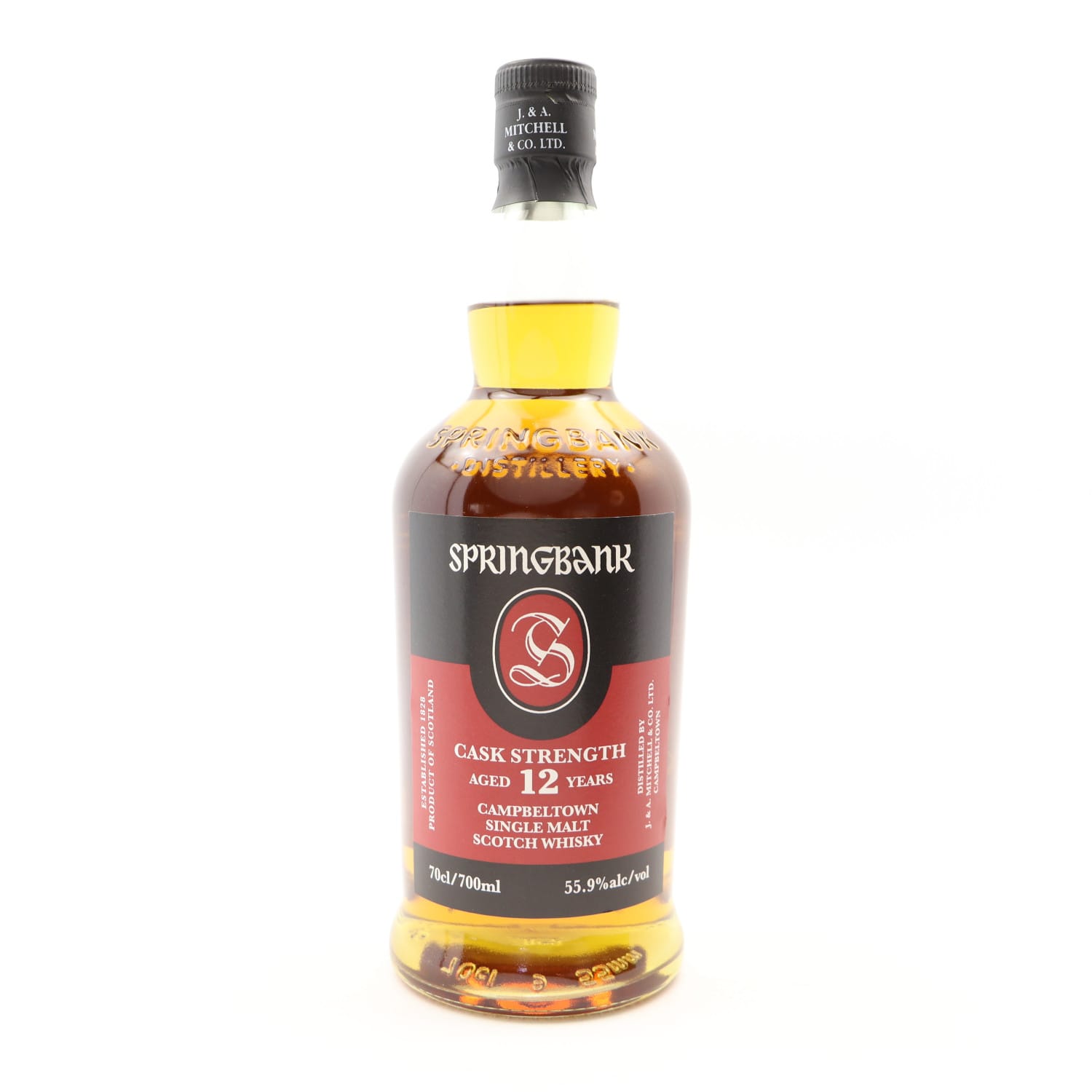 Springbank 12 Year Old Cask Strength 2025 Release Whisky 