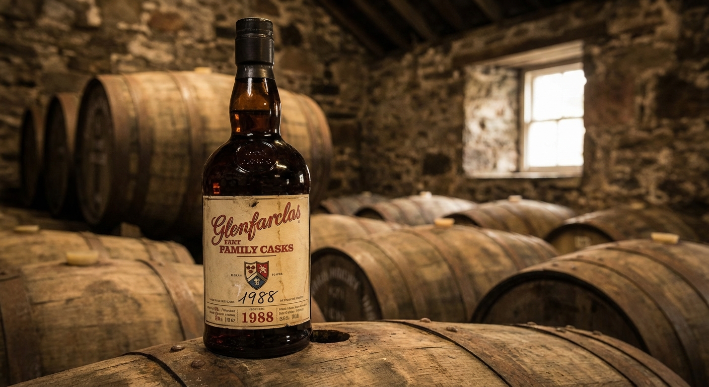 glenfarclas-family-casks whisky bottle