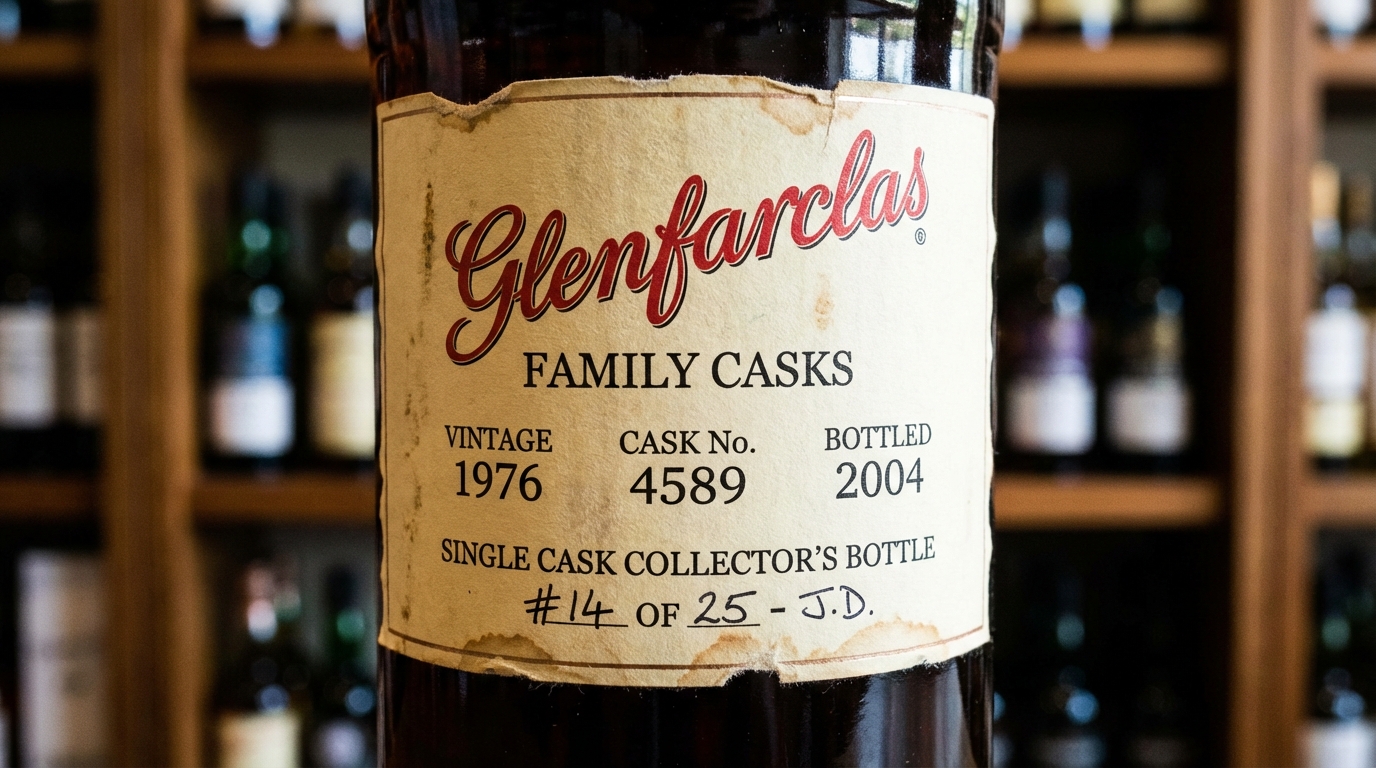 glenfarclas-family-casks whisky bottle