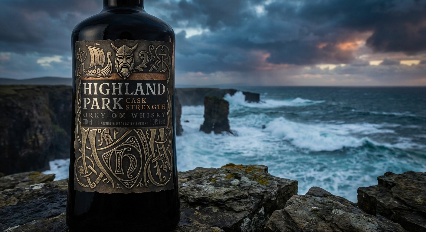 highland-park-cask-strength-series whisky bottle