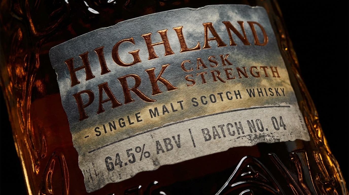 highland-park-cask-strength-series whisky bottle