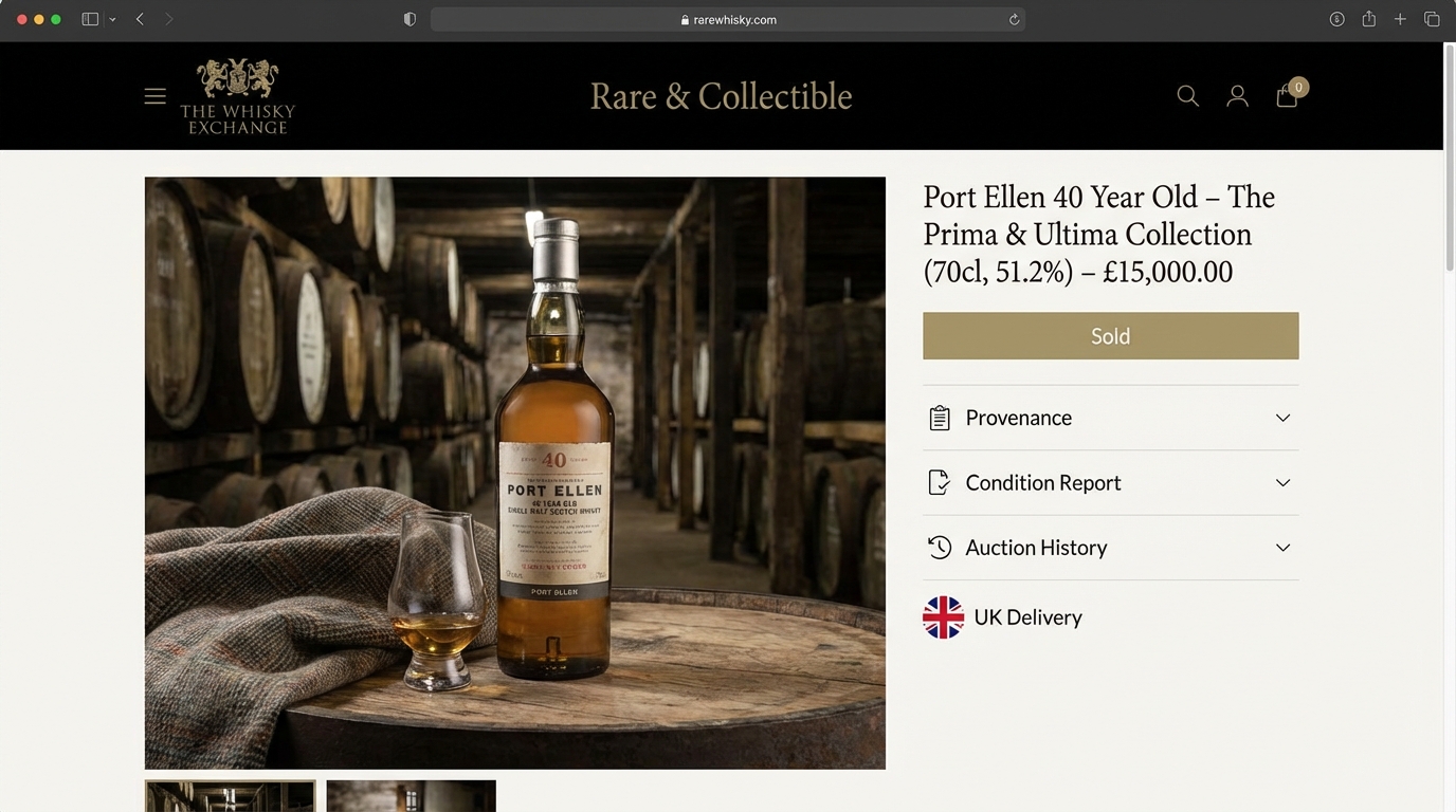 how-to-sell-rare-whisky-uk whisky bottle