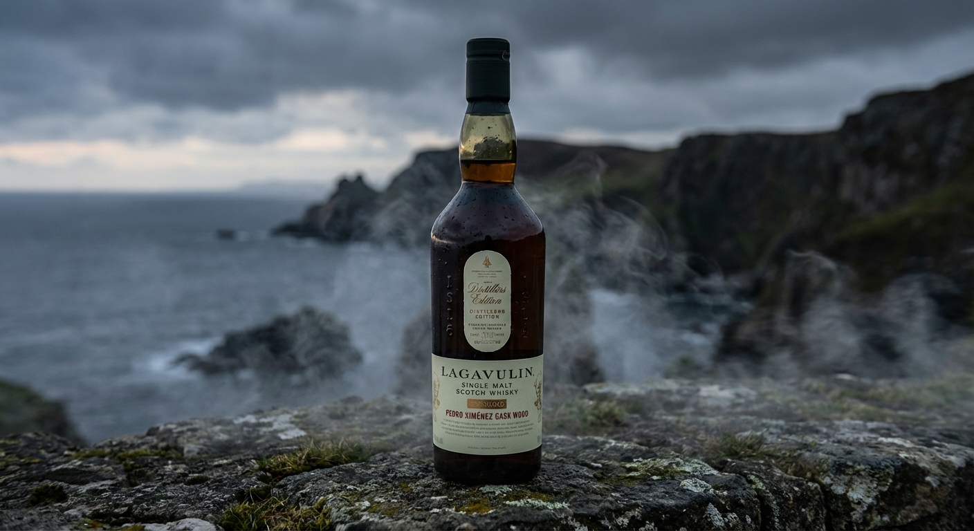 lagavulin-distillers-edition whisky bottle