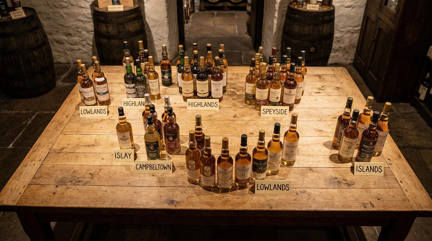 scotch-whisky-regions-explained whisky bottle