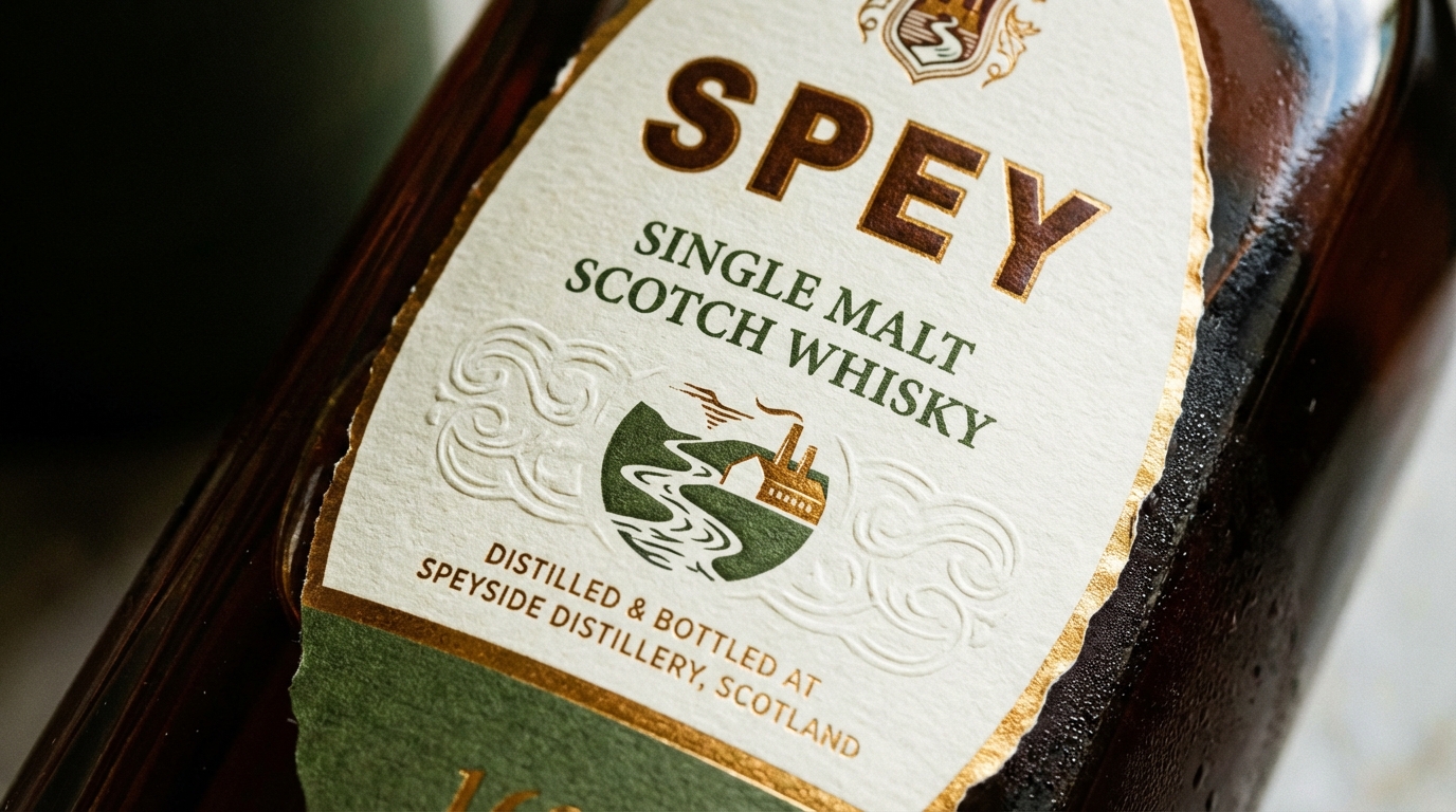 spey-series whisky bottle
