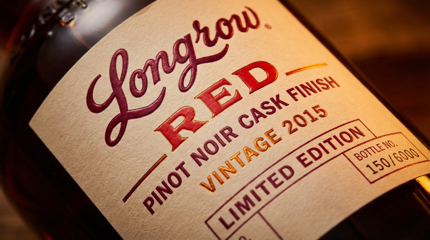 springbank-longrow-red-series whisky bottle