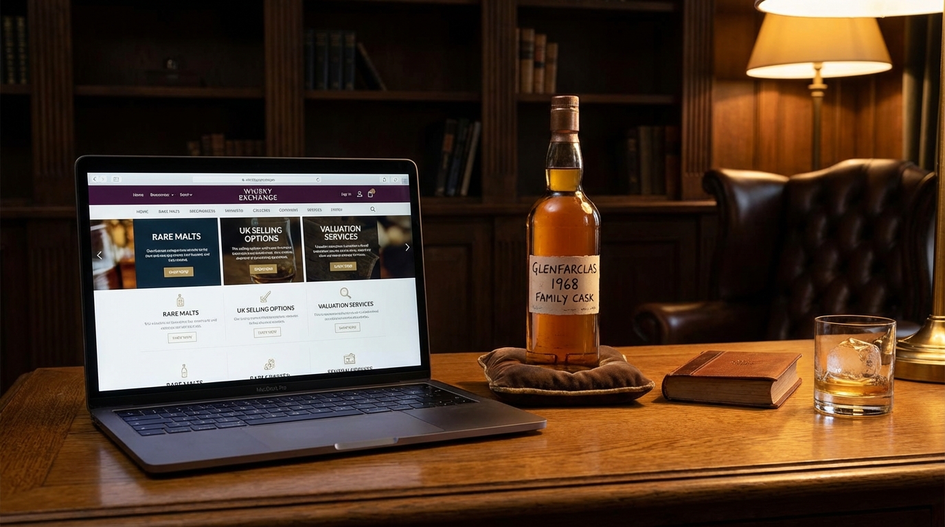 where-to-sell-rare-whisky-uk whisky bottle