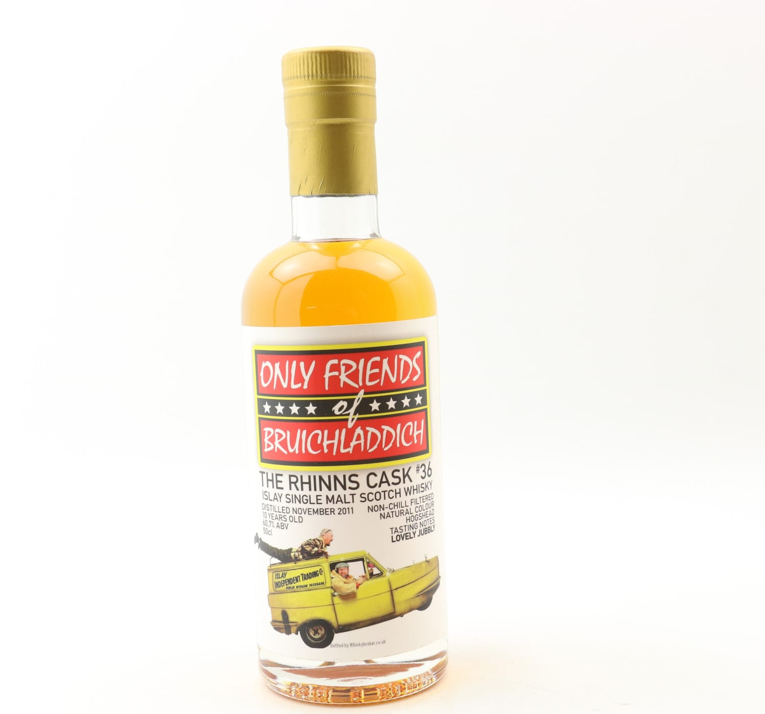 Bruichladdich 2011 10 Year Old The Rhinns Cask #36 Whisky Broker 50cl Whisky 
