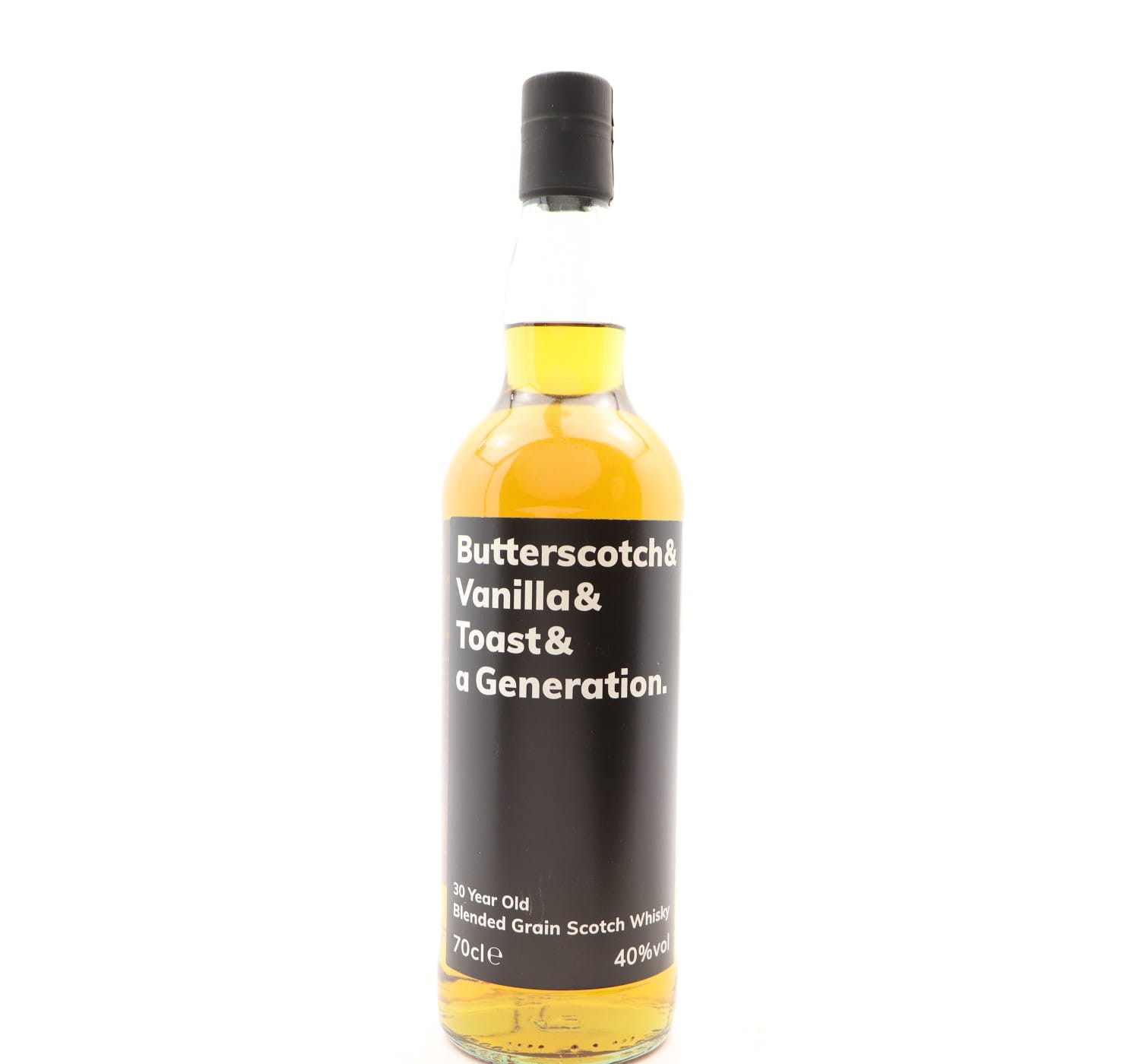 Blended Grain 30 Year Old Butterscotch & Vanilla & Toast & A Generation Whisky 