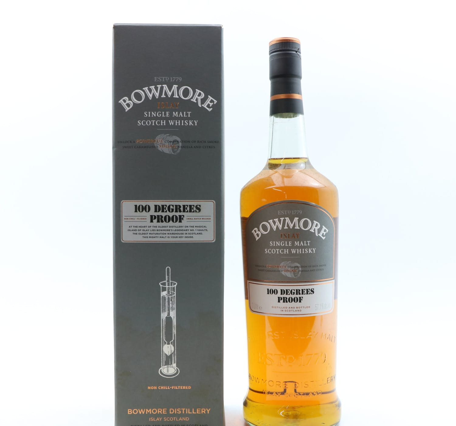 Bowmore 100 Degrees Proof 1L Whisky 