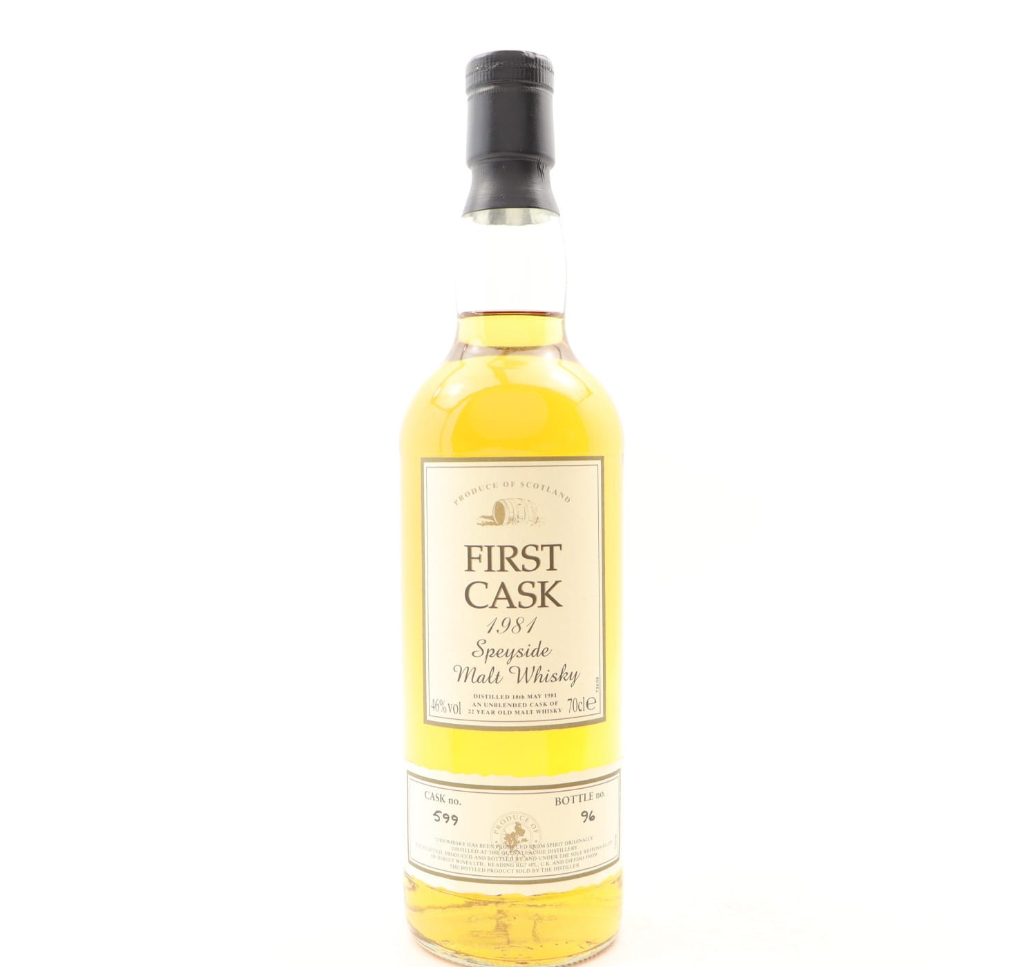 GlenAllachie 1981 22 Year Old First Cask Whisky 