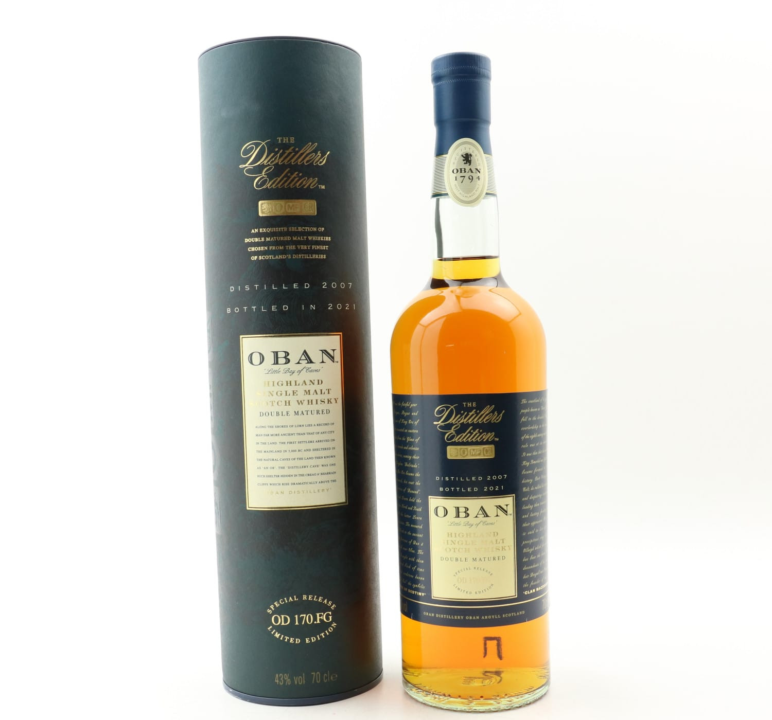 Oban 2007 Distillers Edition Whisky 