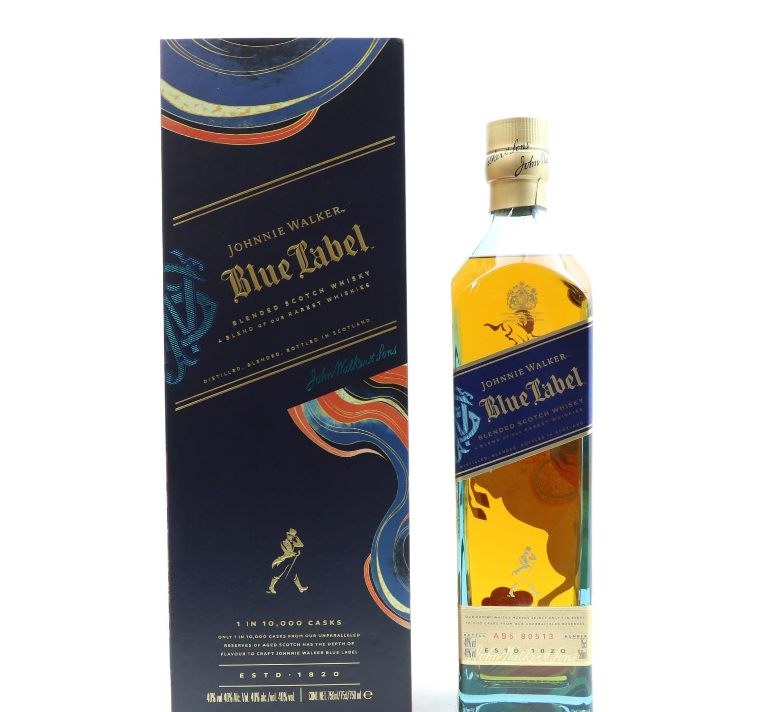 Johnnie Walker Blue Label Year Of The Horse 75cl Whisky 